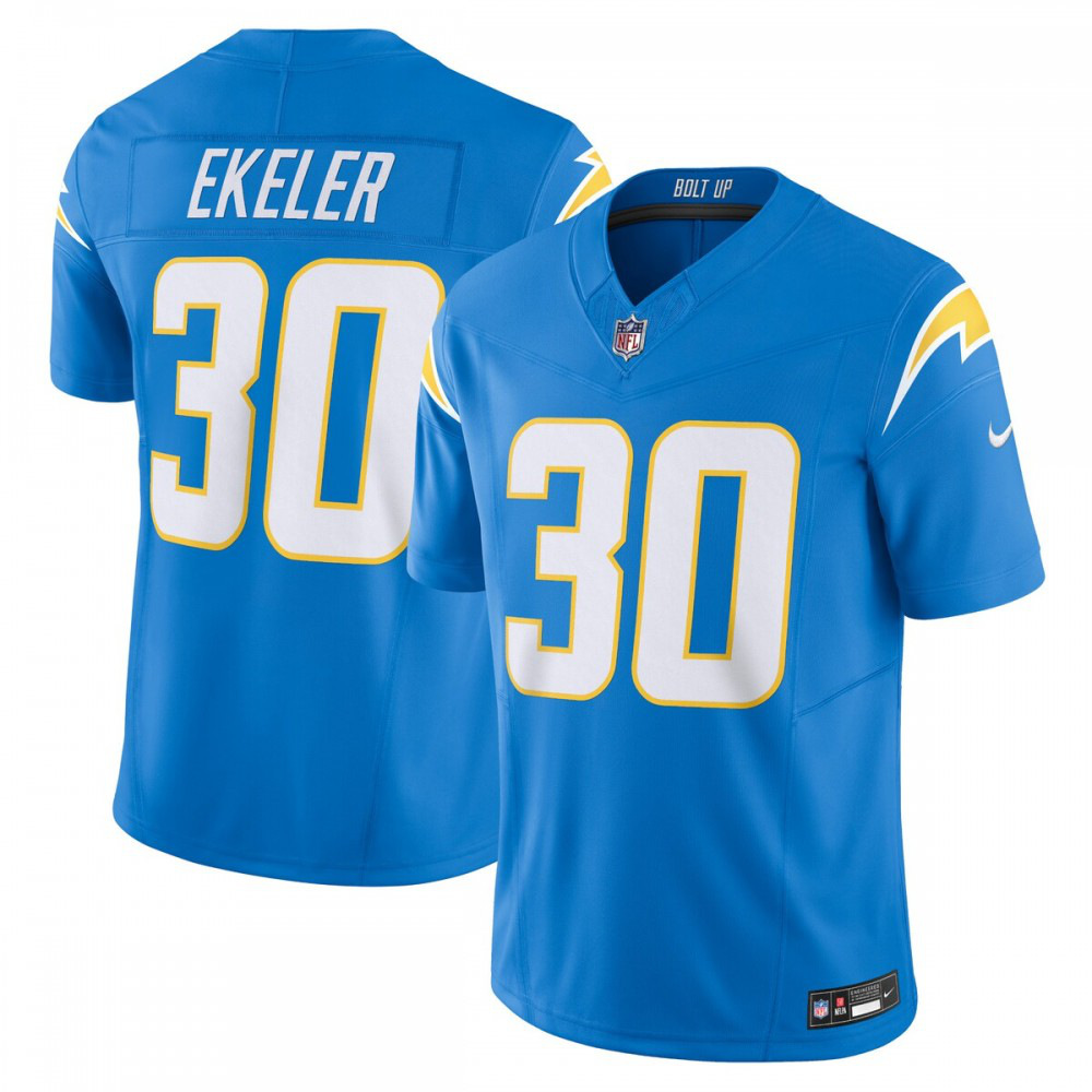 Austin Ekeler Los Angeles Chargers Nike Vapor F.U.S.E. Limited Jersey - Powder Blue-GridironStore